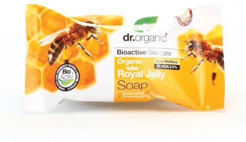 optima naturals srl dr organic royal jelly pappa reale soap saponetta 100 g