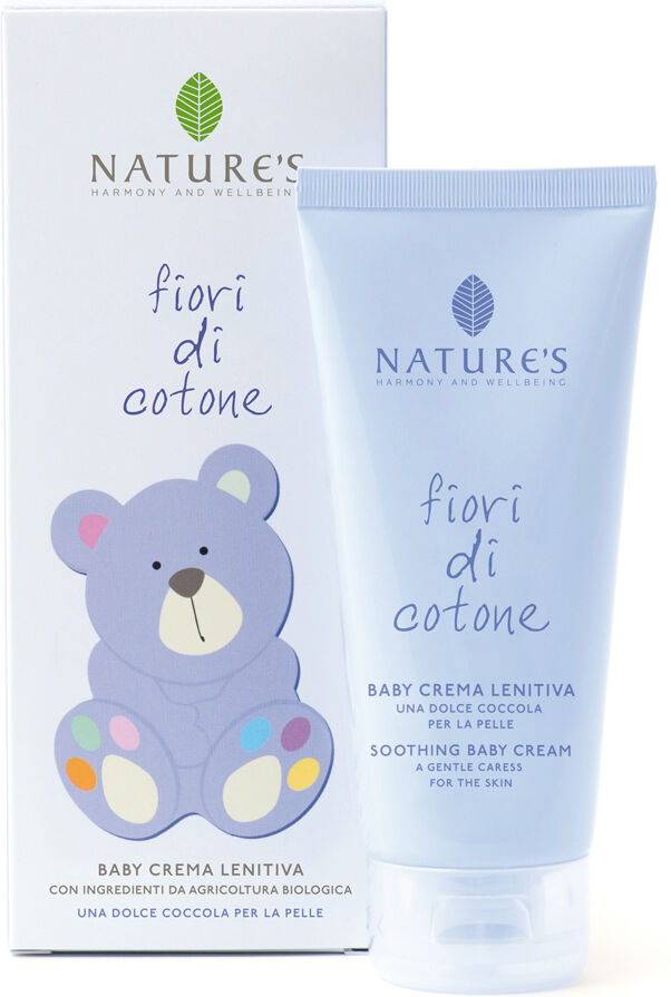 nature's natures fiori di cotone baby crema lenitiva