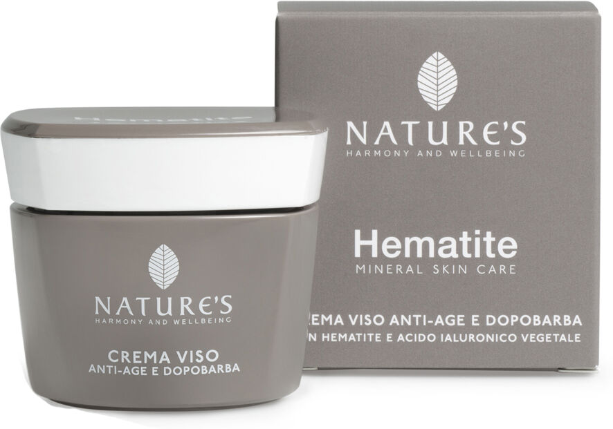 nature's natures hematite crema viso antiage dopobarba