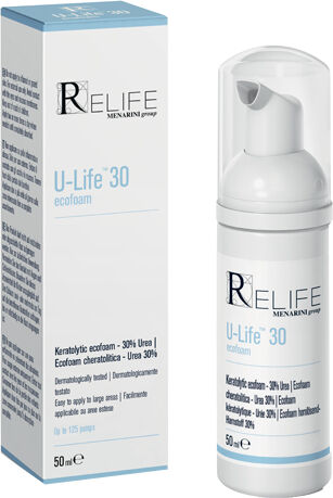 relife u-life 30 ecofoam trattamento cheratolitico 50 ml