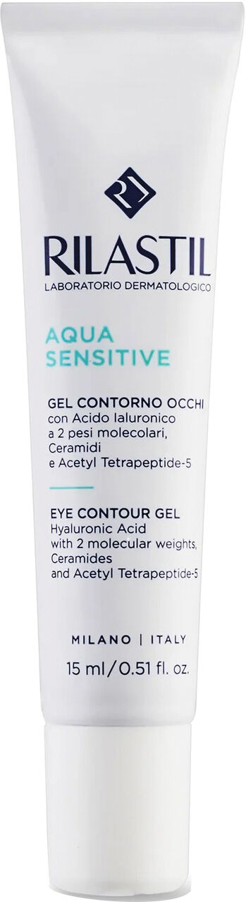 rilastil aqua sensitive gel contorno occhi 15ml: delicata cura per lo sguardo