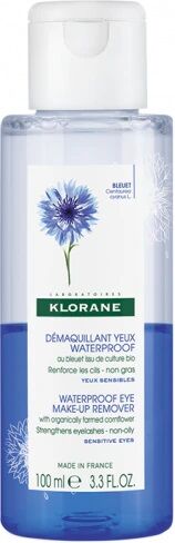 Klorane struccante occhi waterproof fiordaliso bio 100 ml