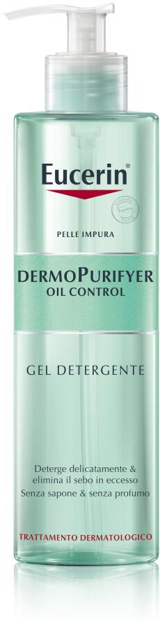 EUCERIN DERMOPURIFYER Oil Control Gel Detergente Viso 400 ml