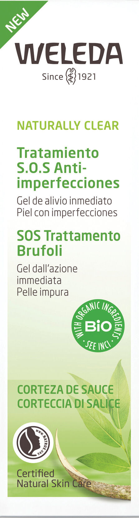 Weleda Naturally clear sos brufoli 10 ml