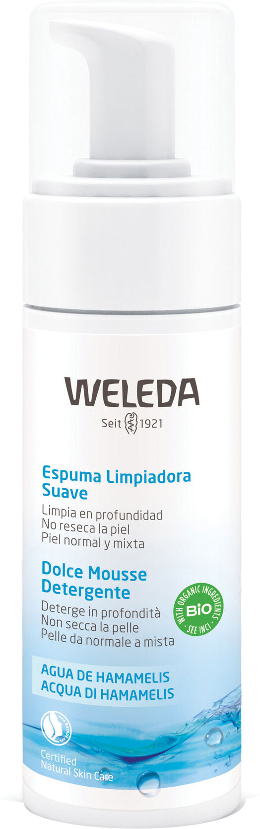 Weleda Dolce mousse detergente 150 ml