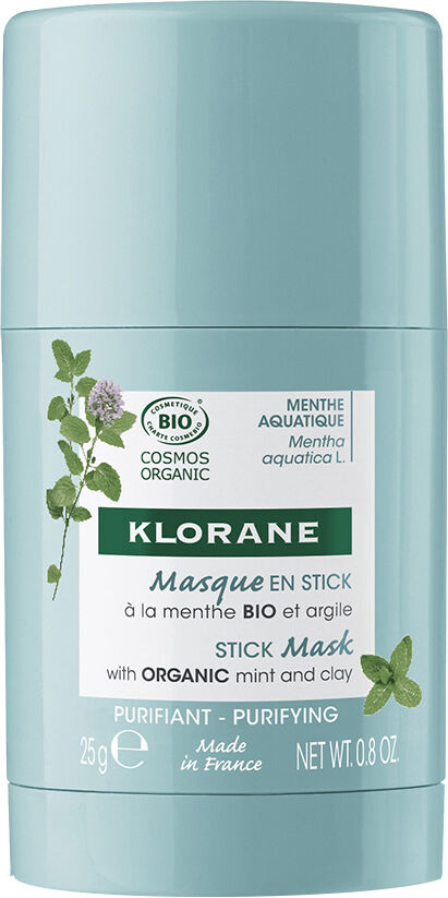 Klorane maschera stick purificante menta acquatica 25 g