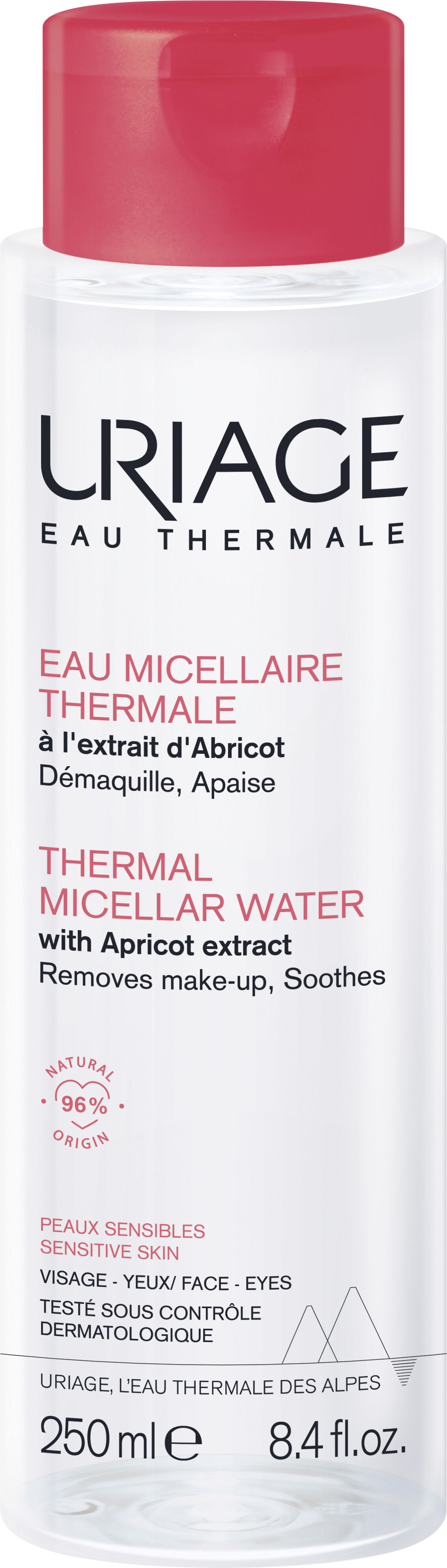 Uriage eau micellaire thermale pelli secche flacone 250 ml