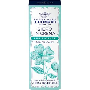 acqua alle rose siero in crema purificante 30 ml acqua alle rose siero in crema purificante 30 ml