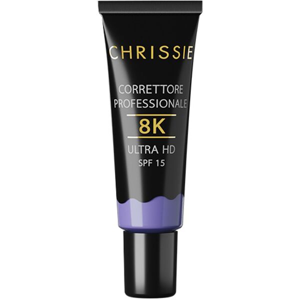 chrissie 102 correttore professionale 8k ultra hd spf 15 10 ml