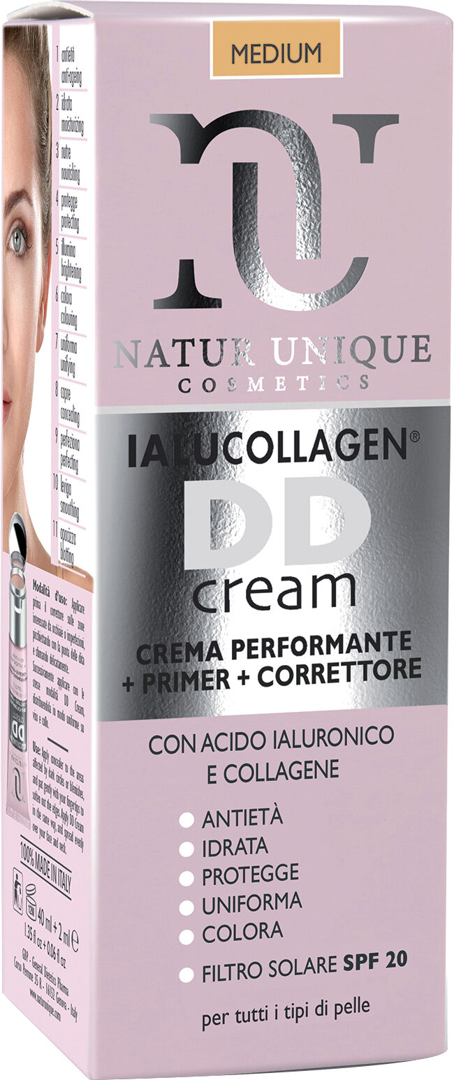 gdp srl-general dietet.pharma natur unique dd cream medium 40 ml + correttore 2 ml