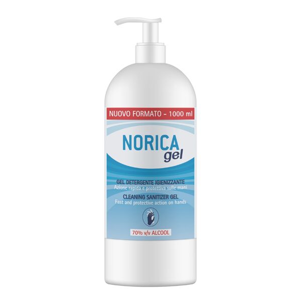 polifarma benessere srl norica gel detergente igienizzante 70% alcool 1000 ml