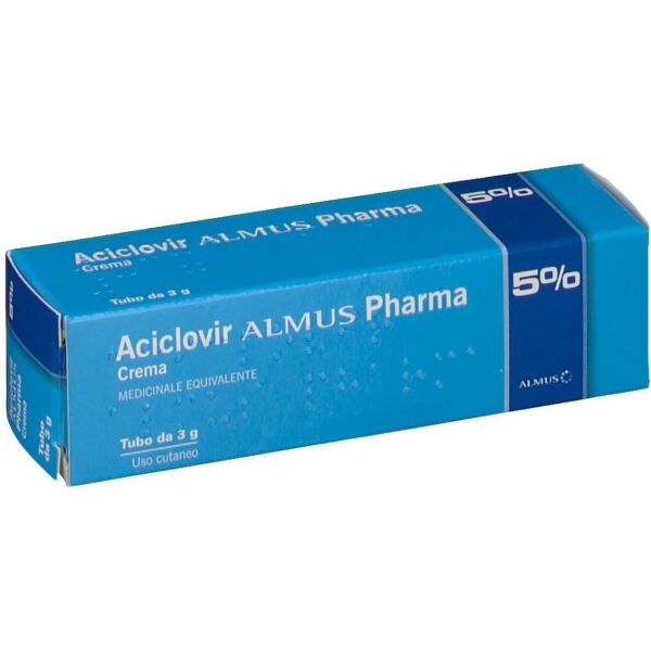 almus srl aciclovir crema 3g 5% almus