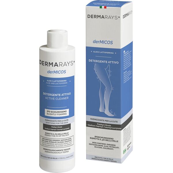 rays spa dermarays dermicos detergente attivo 250 ml