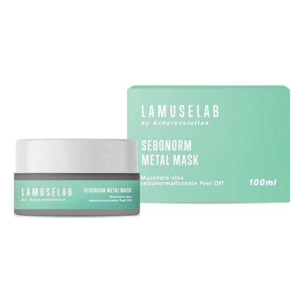 efarma group srl lamuselab maschera sebonormalizzante peel off 100 ml