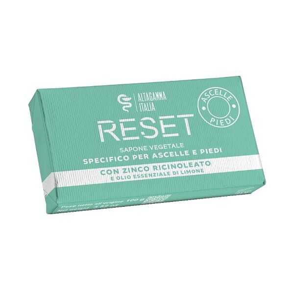 reset sapone vegetale ascelle e piedi 100 g