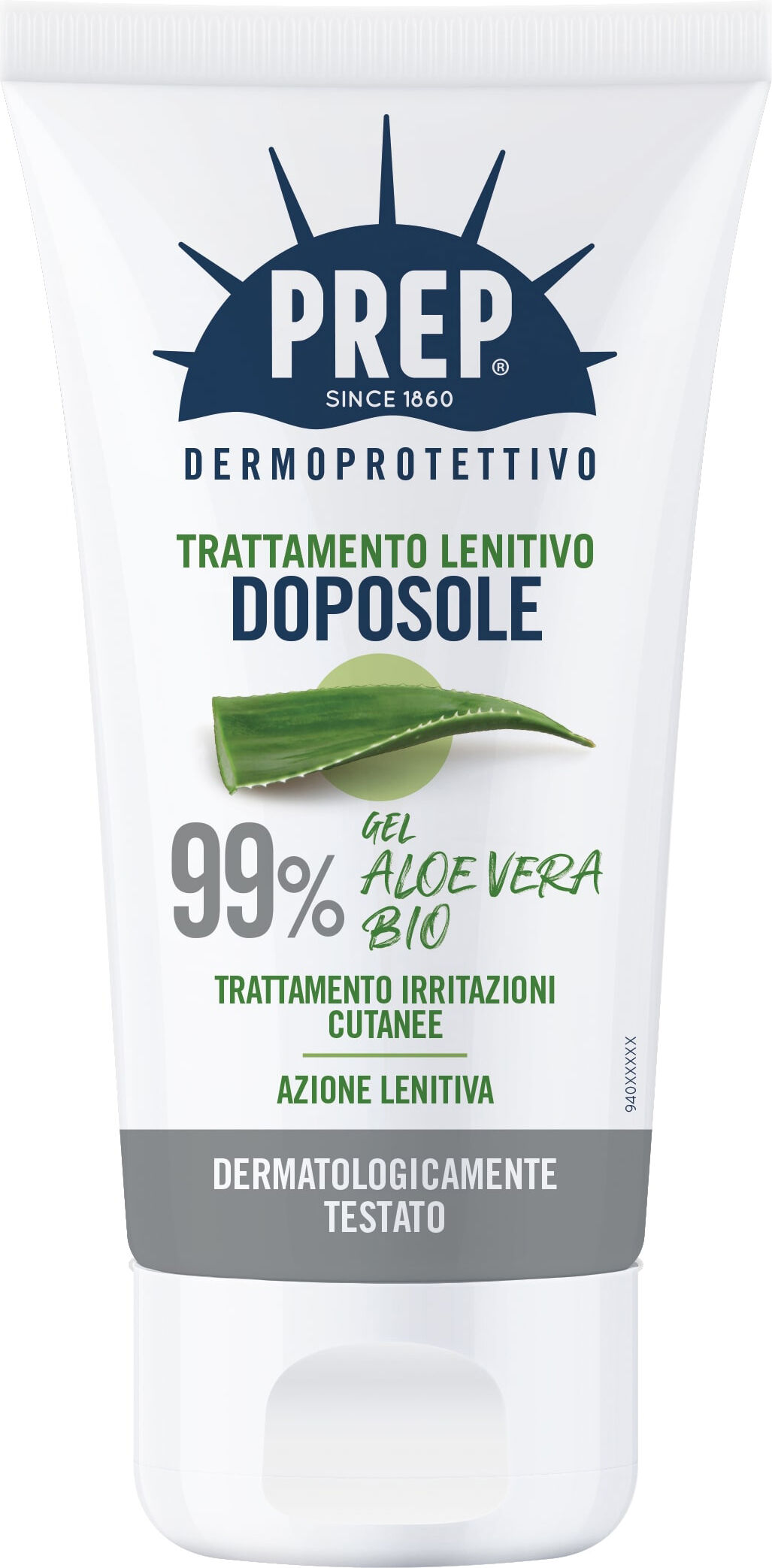 prep dermoprotettivo 99% gel aloe vera bio trattamento lenitivo doposole irritazioni cutanee 150 ml