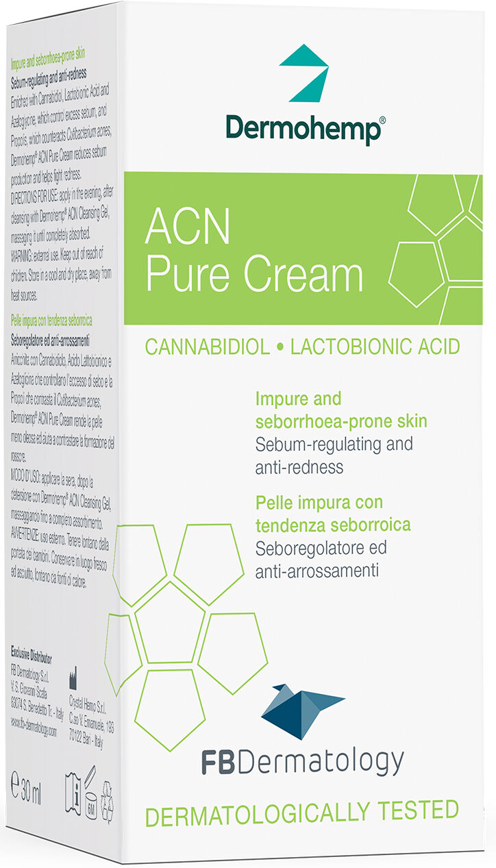 crystal hemp s.a. acn pure cream 30 ml