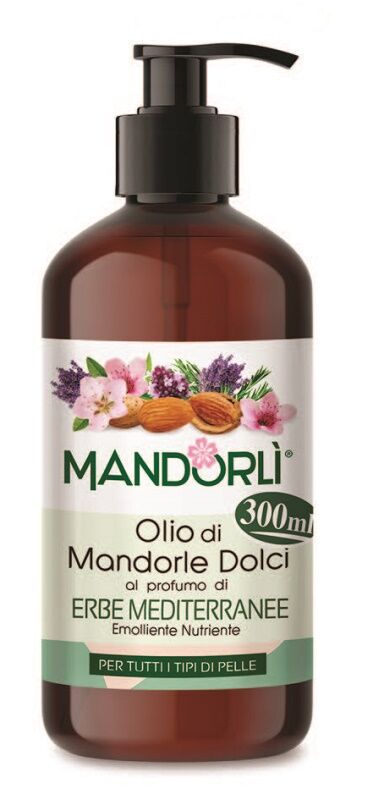 codefar Mandorli erbe mediterranee olio corpo 300 ml