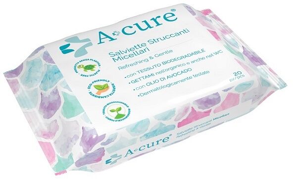 ALA Srl A+cure struccante micellare pocket maxi 20 salviette