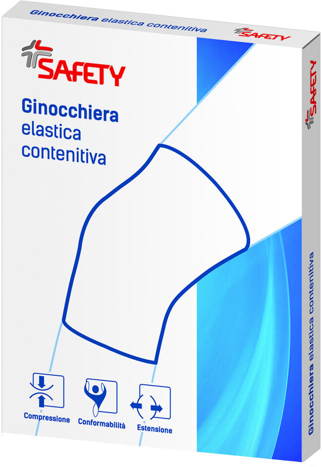 SAFETY Ginocchiera ortopedica flexa colore ocra misura piccola 1 pezzo