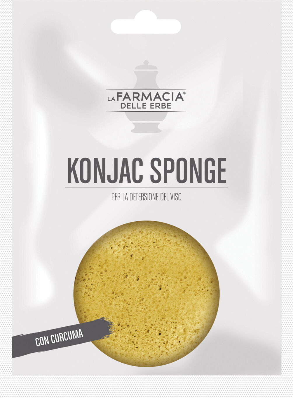 FARM. DELLE ERBE (DIV.COSWELL) Fde konjac sponge curcuma 1 pezzo