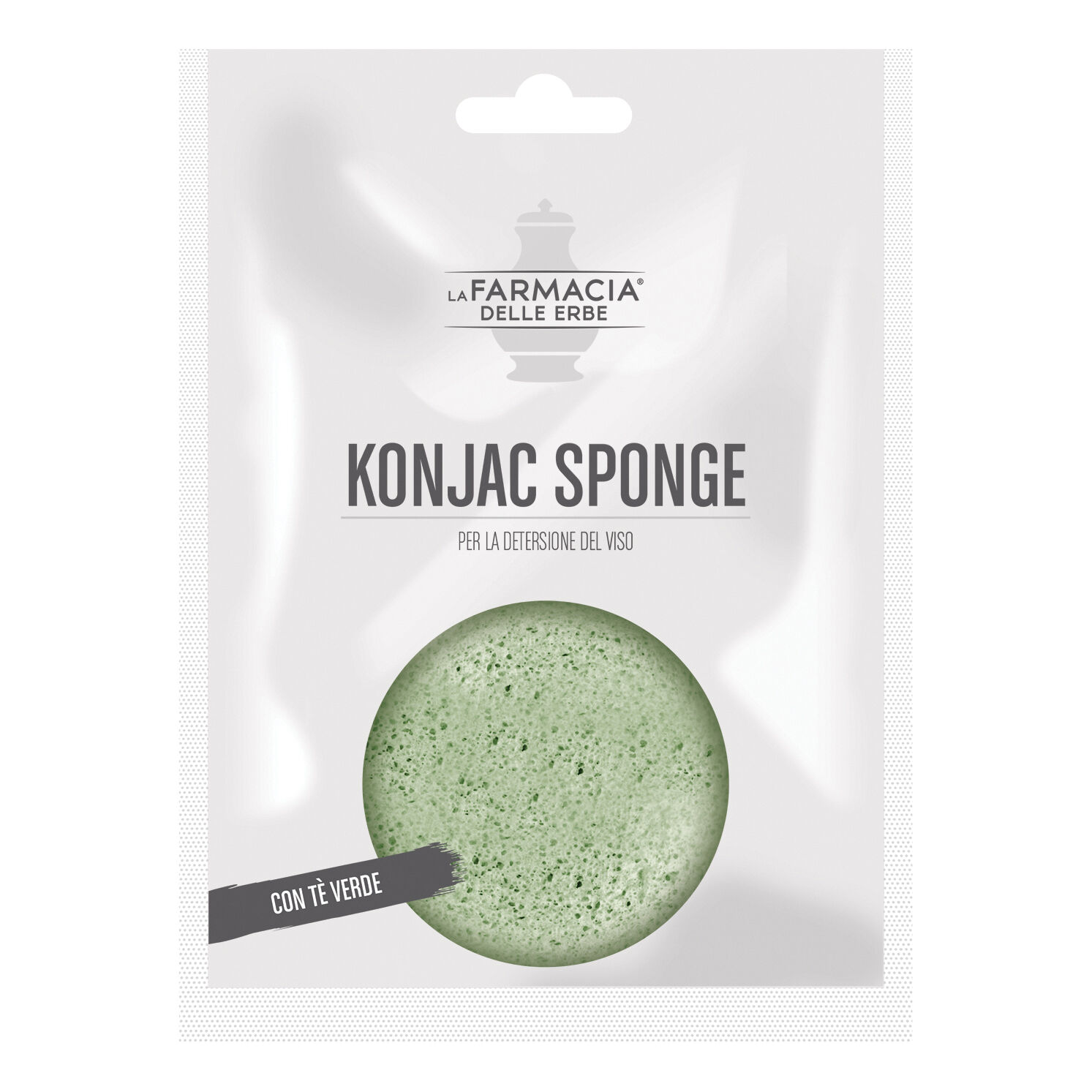 FARM. DELLE ERBE (DIV.COSWELL) Fde konjac sponge te' verde 1 pezzo