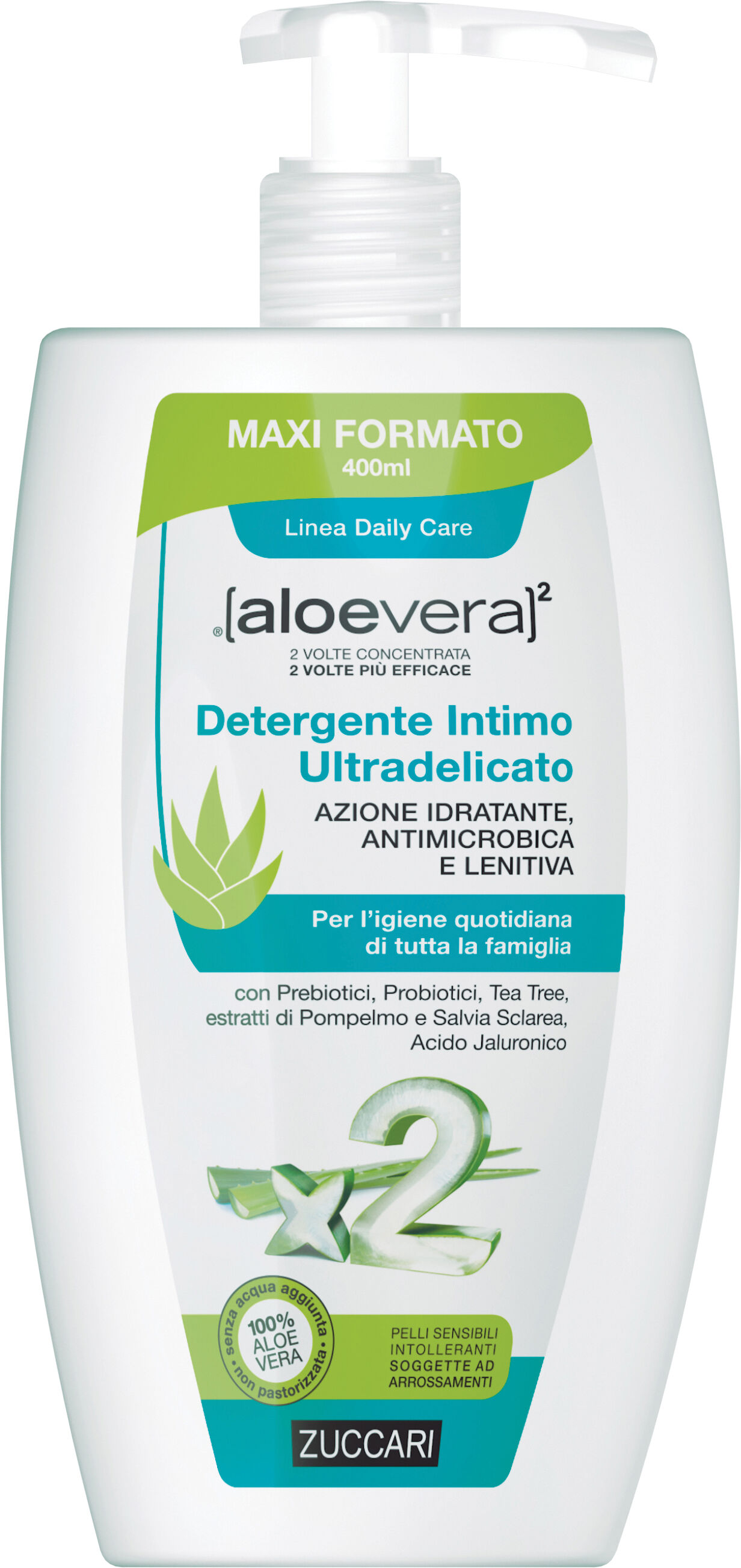 ALOEVERA2 aloegyn detergente intimo 250 ml