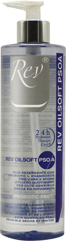 REV PHARMABIO Srl Rev oilsoft psoa 500 ml detergente struccante