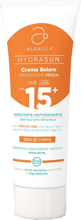 farmaweb24 srls Algadea hydrasun crema solare 15+ 150 ml