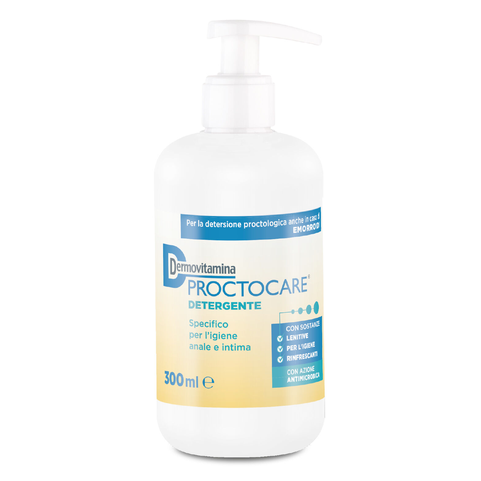 DERMOVITAMINA proctocare detergente 300 ml