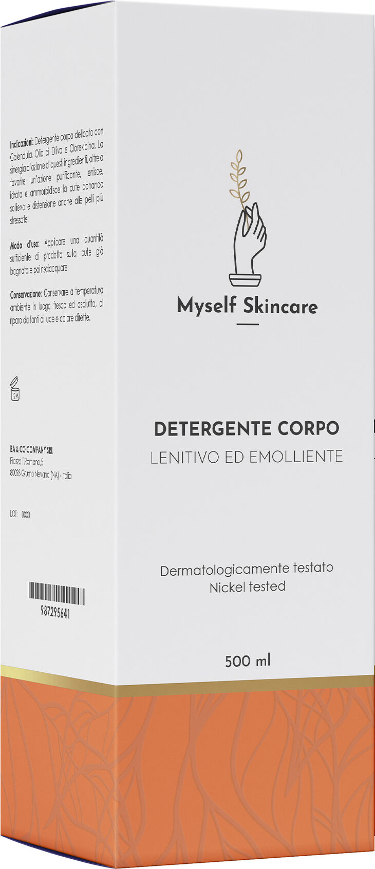 ba & co company srl My self skincare detergente corpo 500 ml