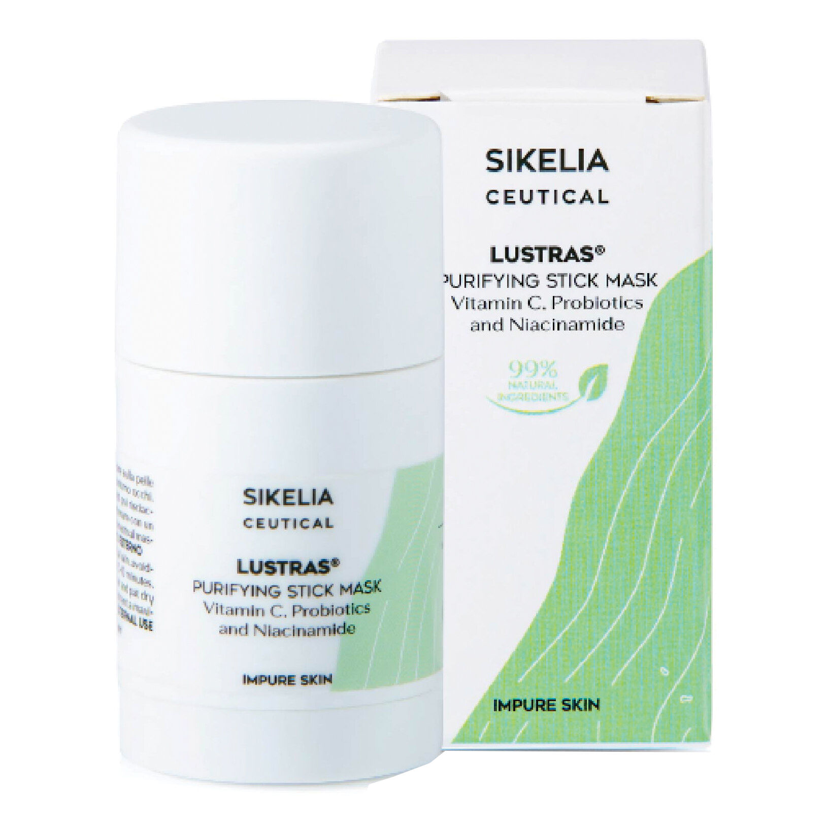 sikelia Lustras maschera stick purificante 35 g