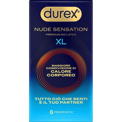 Durex Nude Sensation XL 6 Pezzi Durex Nude Sensation XL 6 Pezzi