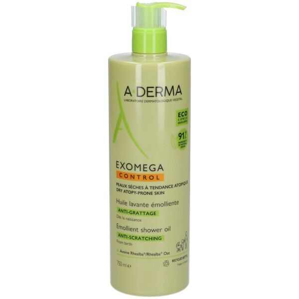 a-derma exomega control olio lavante per pelle secca e a tendenza atopica 750 ml