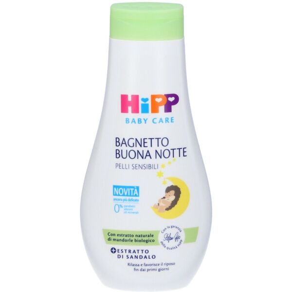 hipp baby care bagnetto buona notte 350 ml