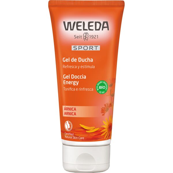 weleda sport gel doccia arnica