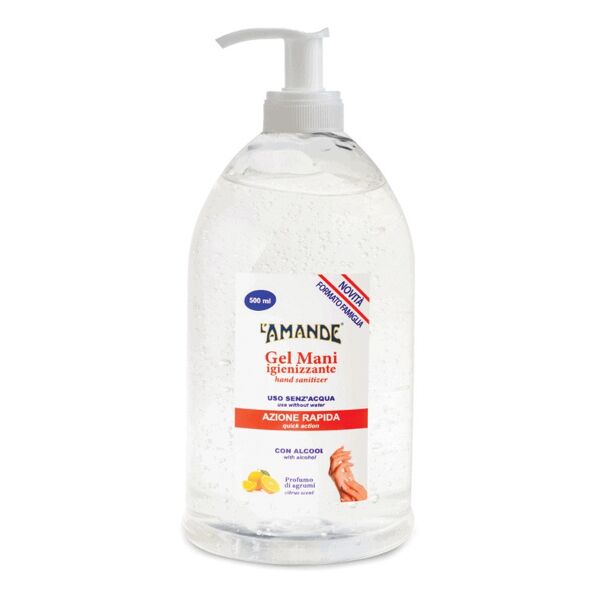 l'amande gel igien.mani 500ml