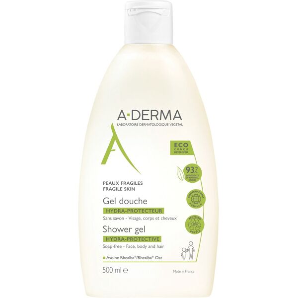 a-derma les indispensables gel doccia hydra protettivo 500 ml