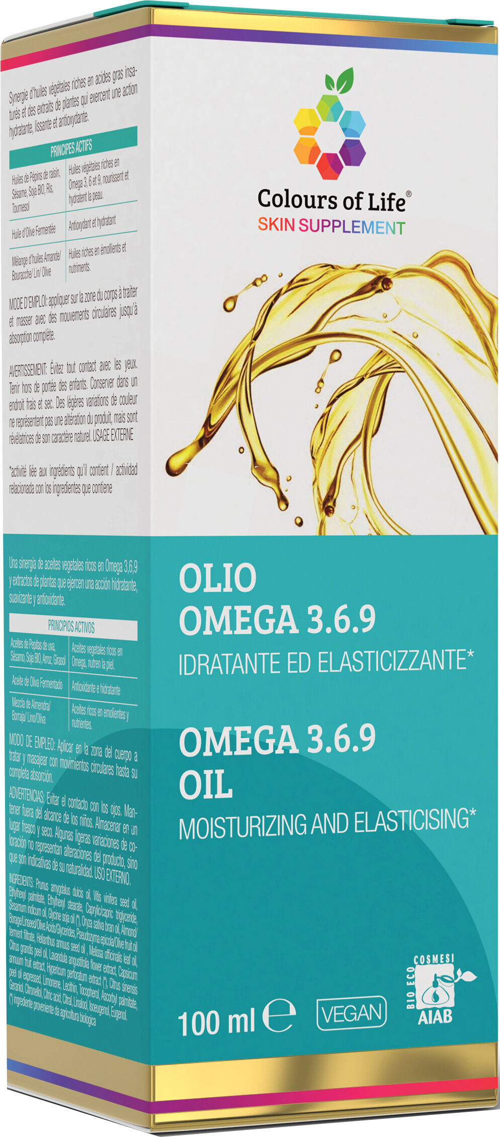 colours of life olio omega 369 100 ml