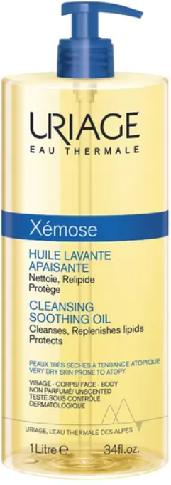 Uriage Xémose Olio Lavante Lenitivo Doccia e Bagno 1 L