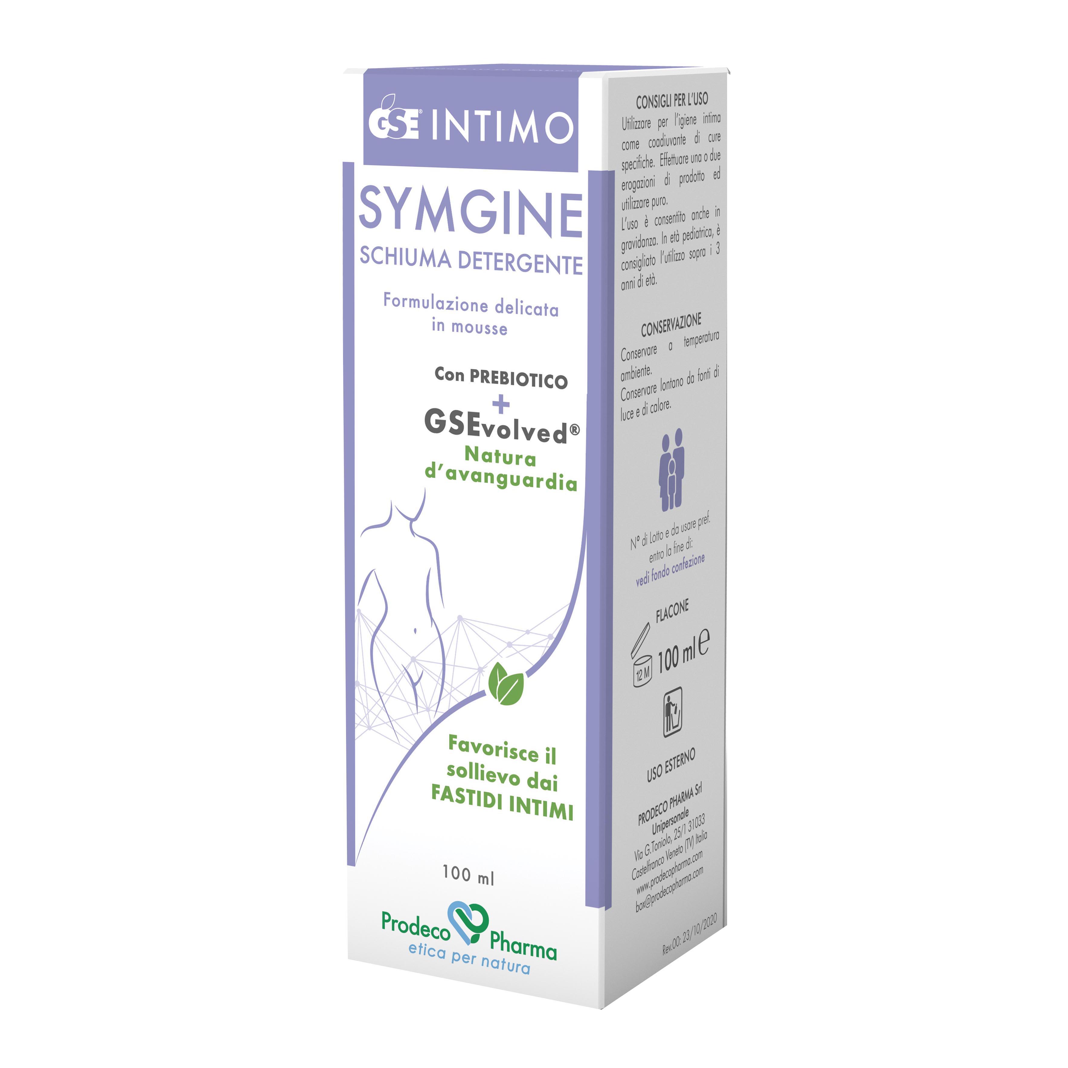 GSE intimo symgine schiuma detergente 100 ml