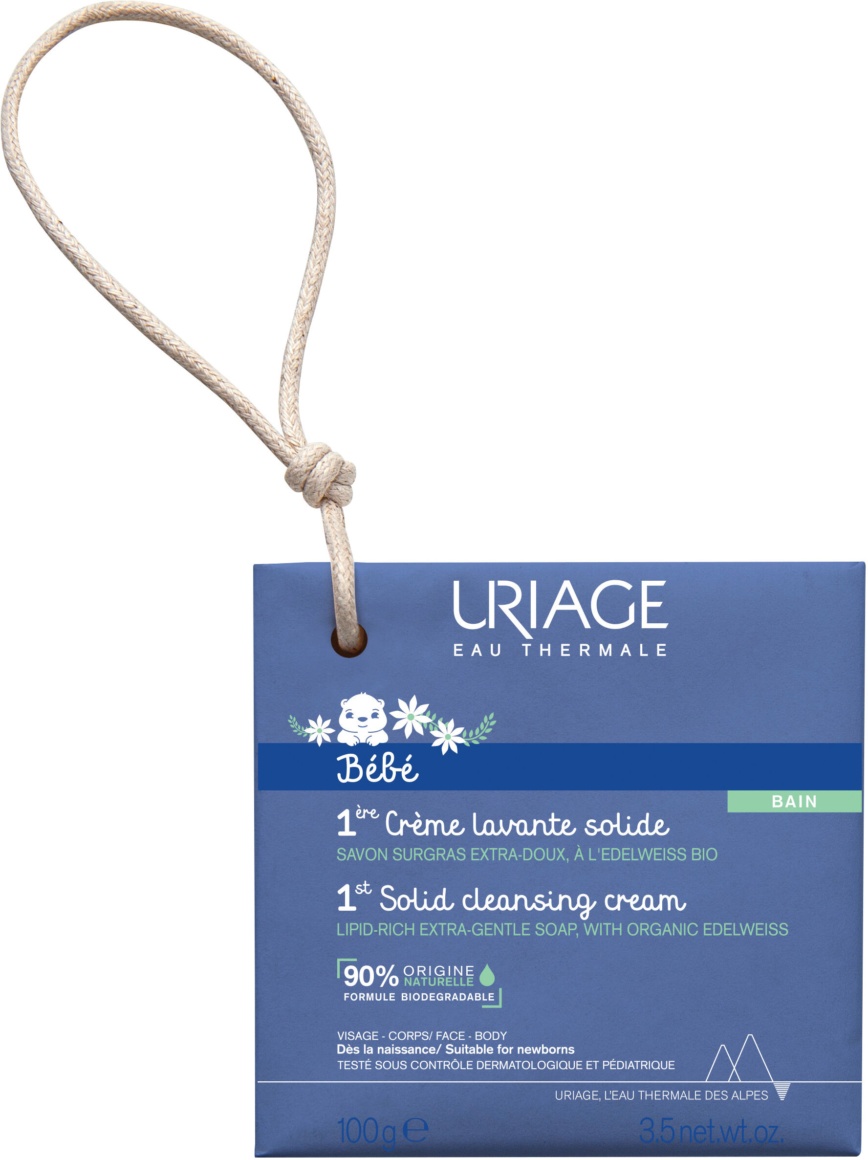 Uriage bebe creme lavante solida 100 g