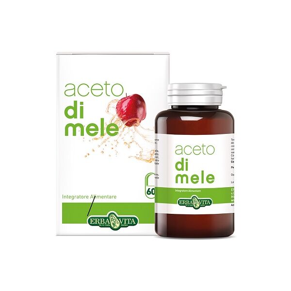 erba vita aceto di mele 60 cps 550mg ebv