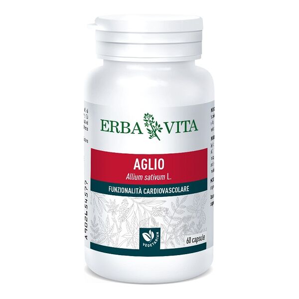 erba vita aglio integratore pressione 450 mg 60 capsule