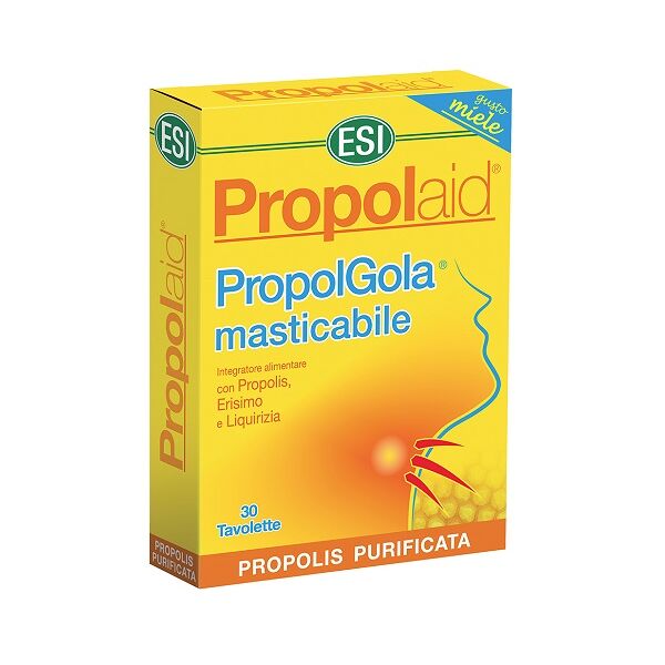 propolaid esi integratore benessere gola 30 tavolette gusto miele