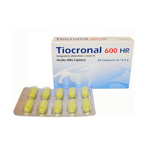 b.l.v. pharma group srl tiocronal 600hr 20cpr