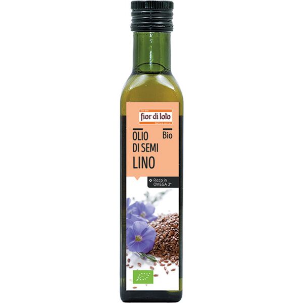 biotobio olio di semi di lino 250 ml