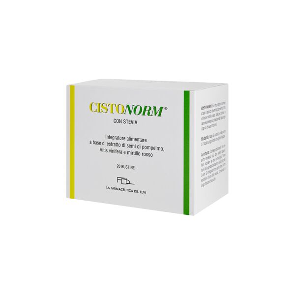 la farmaceutica dr levi claudi cistonorm 20 bustine