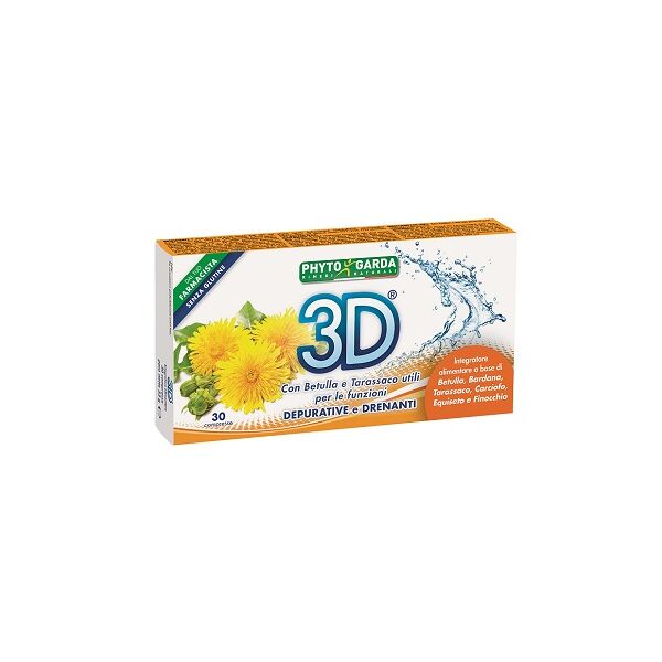 phyto garda 3d 3d drena depura 30 compresse