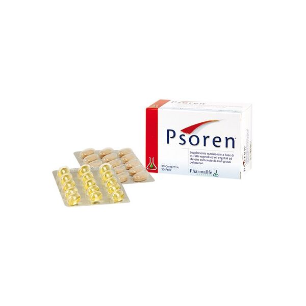 pharmalife research s.r.l psoren 30 compresse+ 30 perle 46,5 g